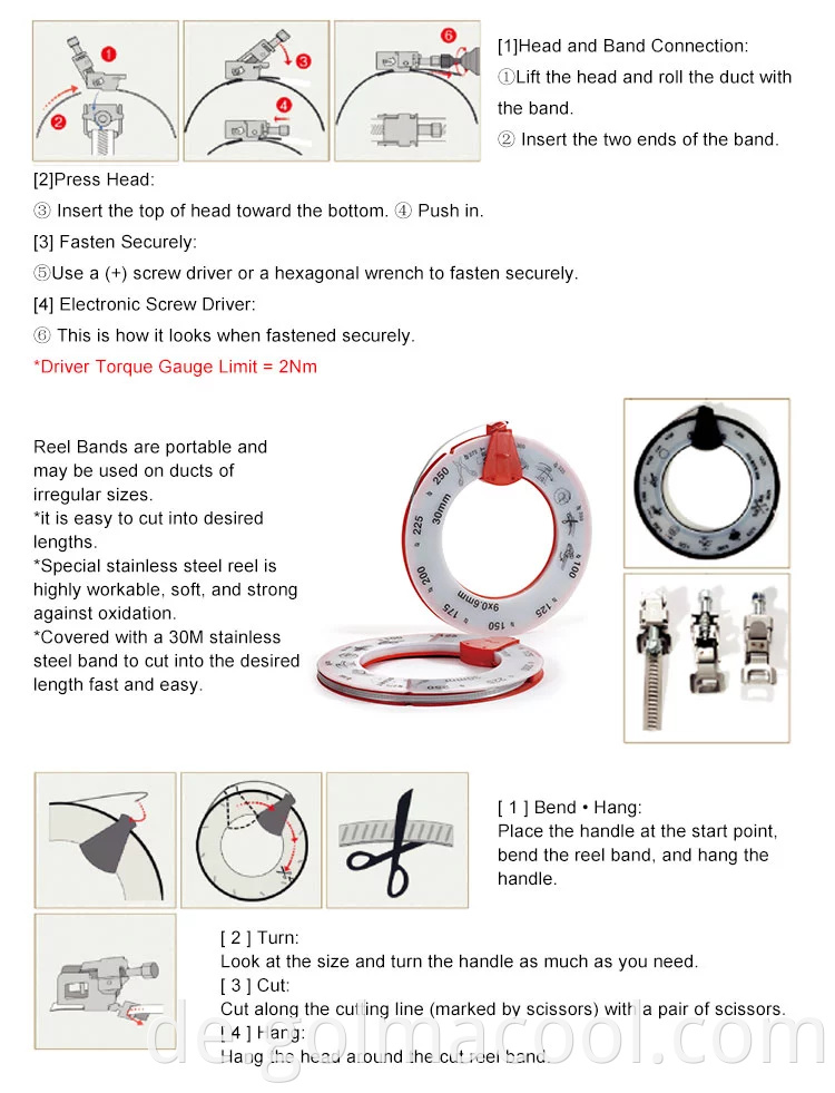 Hochwertiges, verstellbares Jubilee Fast Speed ​​Clamp Band aus Edelstahl mit Kunststoffabdeckung